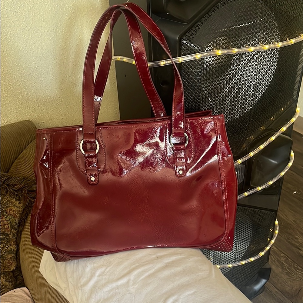 Elegant Red Women's Tote Bag